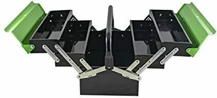 JBM Hand Tool Case Metallic 5 Slots Dimensions: W40.4xD19.5xH20cm