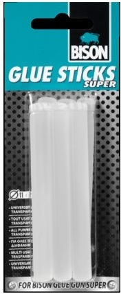 Bison Ράβδοι Σιλικόνης Ράβδοι Σιλικόνης Glue Sticks Super Διάφανο 11mm 6τμχ