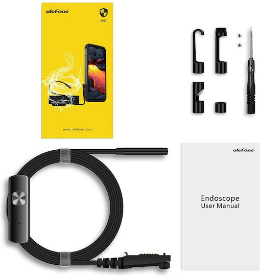 Ulefone Ενδοσκοπική Κάμερα για Κινητό με Ανάλυση 1280x720 pixels και Καλώδιο 2m