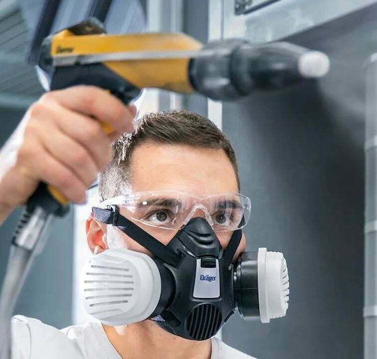 Drager Maske Halbes Gesicht mit austauschbaren Filtern X-plore 3500 L