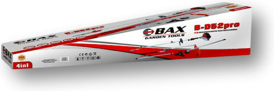 Bax Combi B-D52pro Πολυμηχάνημα Κήπου Βενζίνης 4 σε 1: Κονταροπρίονο / Χορτοκοπτικό / Μπορντουροψάλιδο / Προέκταση