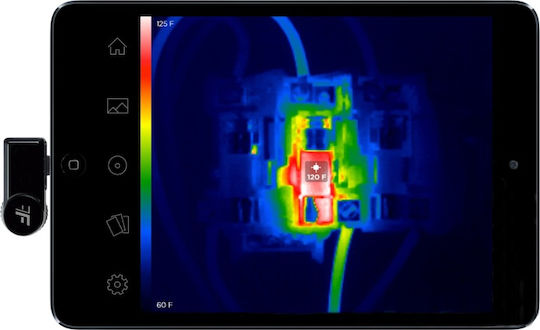 Seek Thermal LQ-AAAX Handheld Thermal Camera für Temperaturen bis 330°C für Mobilgeräte