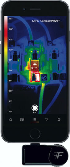 Seek Thermal LQ-AAAX Handheld Thermal Camera für Temperaturen bis 330°C für Mobilgeräte