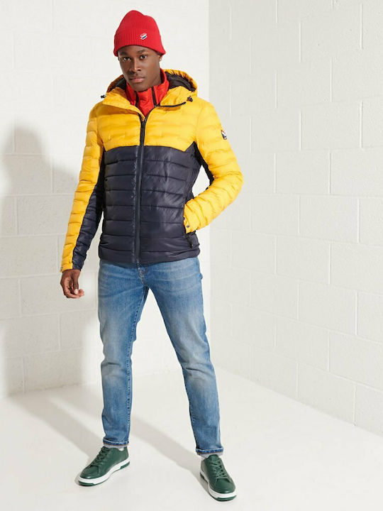 Radar Jacket Puffer Utah Gold / Navy
