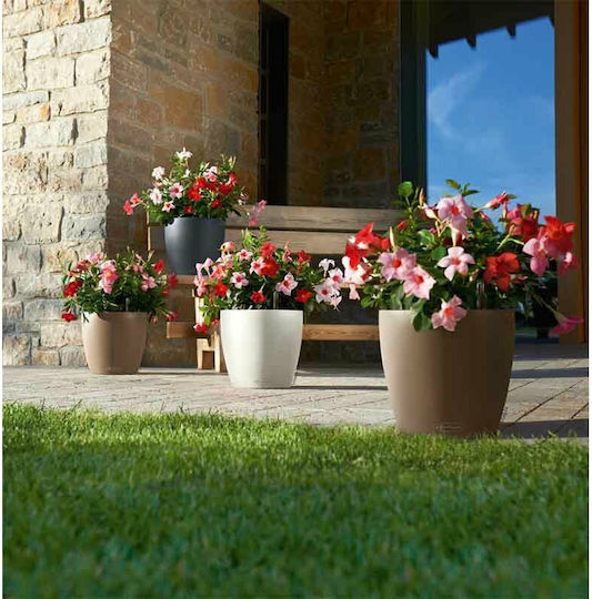 Lechuza Classico Αυτοποτιζόμενη Γλάστρα Πλαστική Slate 43x43x40εκ.