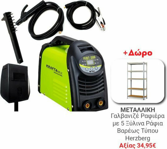 Kraft & Dele Sudură Inverter MMA cu Curent Maxim de Sudare 330A și Ciclu de Lucru 60%