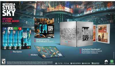 Beyond A Steel Sky Steelbook Edition PS4 Game