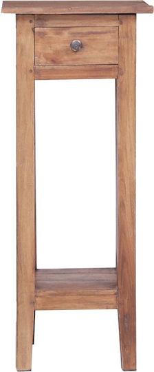 vidaXL Pflanzenständer Holz Braun 30cmx30cmx75cmcm.