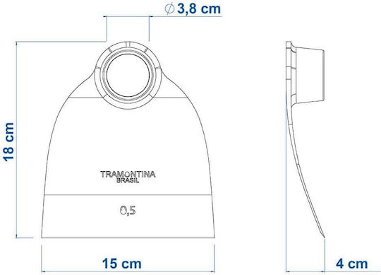 Tramontina Τσάπα Τετράγωνη