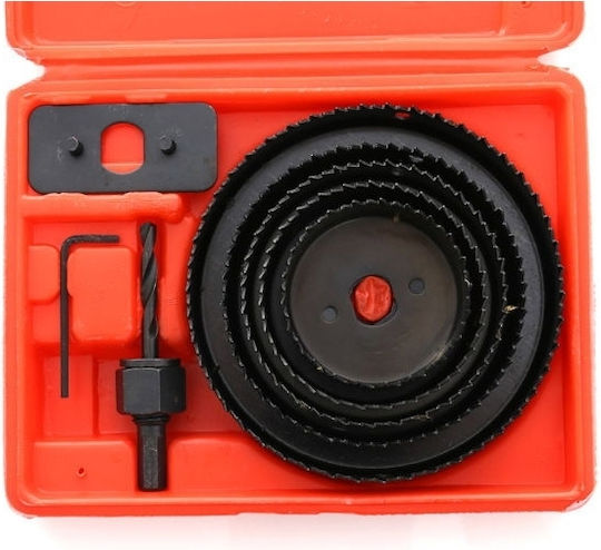 Kraft & Dele Set de ferăstraie cu găuri cu diametru între 64mm și 127mm pentru Lemn, Gresie și Plastic 800gr