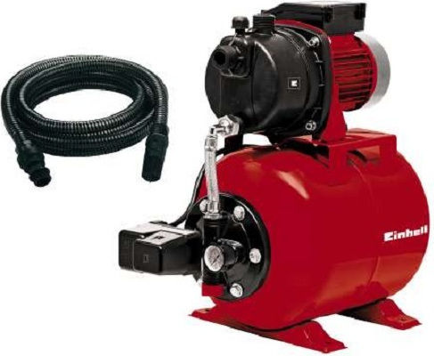 Einhell GC-WW 6538 KIT Einstufig Einphasig Wasserdruckpumpe mit Behälter 20 Liter 650W