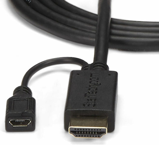 StarTech Cable HDMI male - VGA male 3m Μαύρο