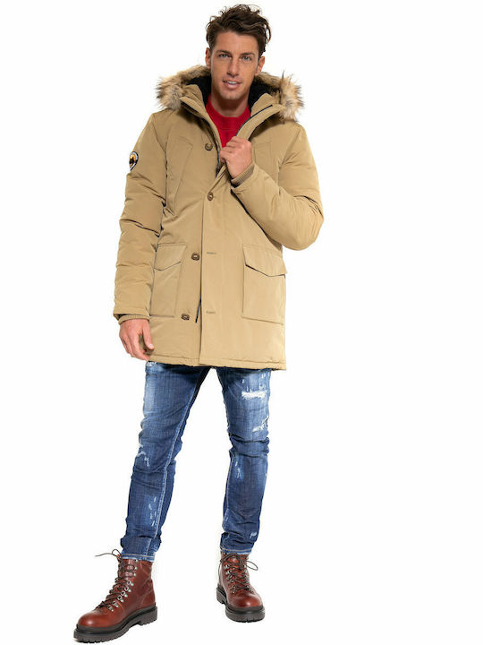 Everest Winter Jacke Parka Beige