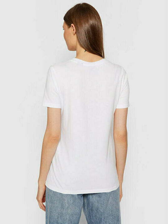 Superdry Vintage Logo Γυναικείο T-shirt Λευκό με Στάμπα