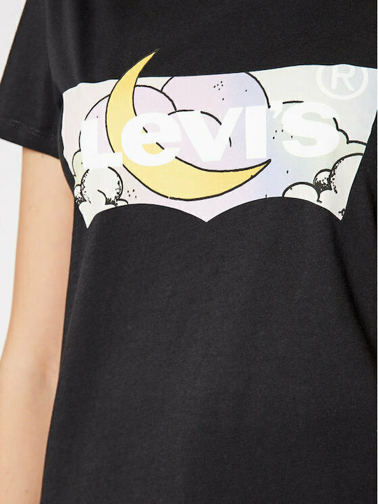 Perfect Batwing Dreamy Γυναικείο T-shirt Μαύρο