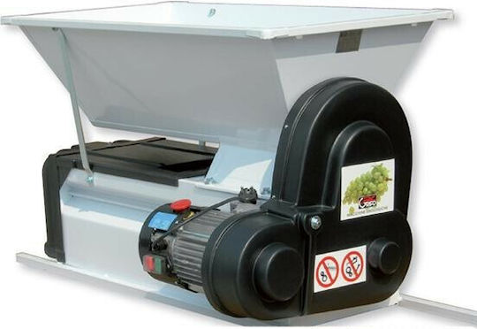 Grifo DMC Electric Grape Crusher 220V with Separator for Production up to 1500 kg/h
