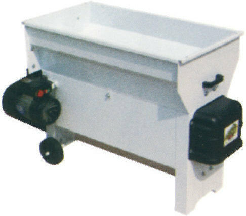 Grifo DVEP20I Inox Elektrisch Traubendestemmer & Crusher mit Separator und Pumpe für eine Produktion von bis zu 2000 kg/h