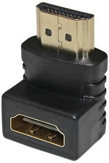 Adeleq Конвертор HDMI Мъжки към HDMI Женски Ъглов 1 Брой 3378