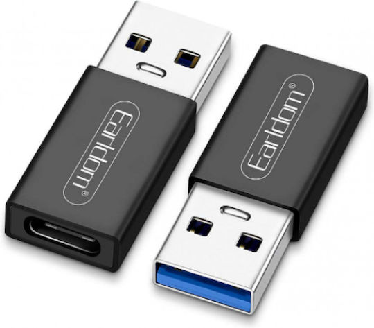 Earldom ET-TC07 Converter USB-A male to USB-C female