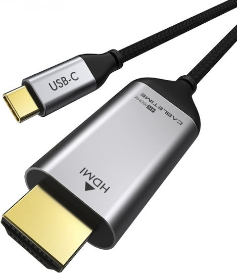 Cabletime C160 Μετατροπέας USB-C male σε HDMI female 1τμχ