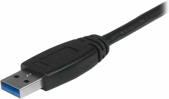 StarTech USB 3.0 Cable USB-A male - USB-A male Μαύρο 1.9m (USB3LINK)