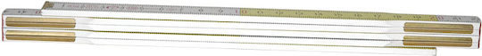 Stanley 0-35-458 Wooden Folding Ruler 2m