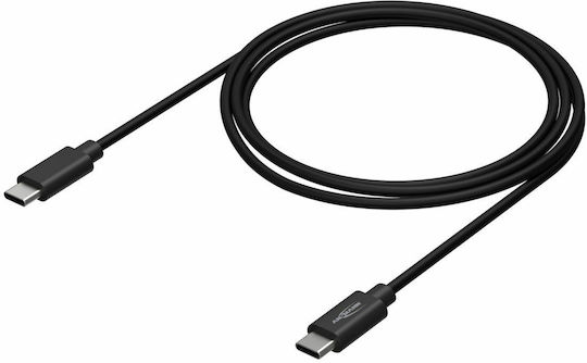 Ansmann Редовна USB 2.0 Кабел USB-C мъжки - USB-C мъжки 60W Черен 1.2м (1700-0121)