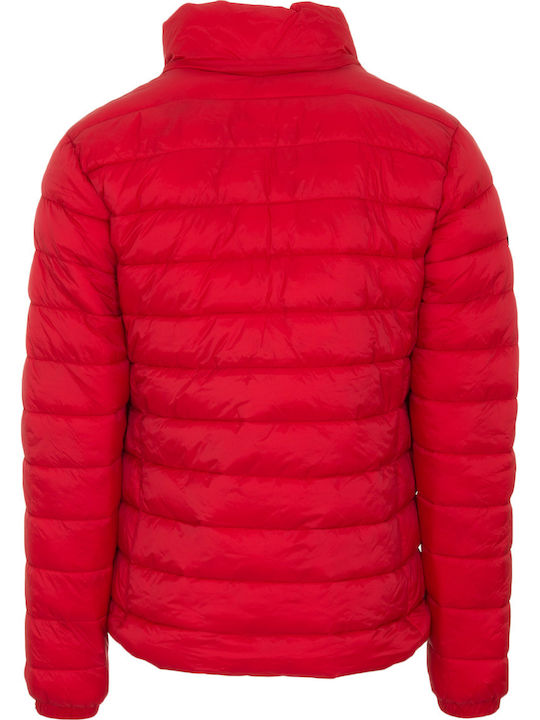 Geci Barbati Classic Fuji Iarna Puffer Roșu