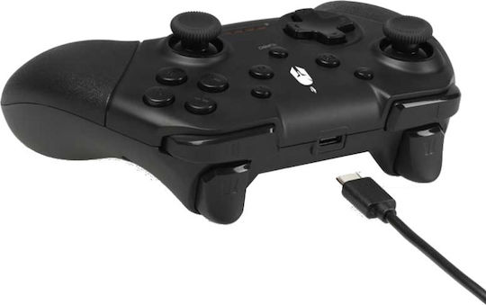 Spartan Gear Mora Bluetooth Controller Verkabelt für PC / Schalter Schwarz