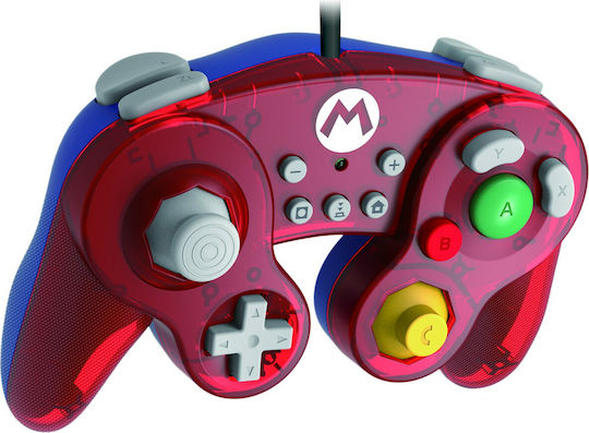 Hori Battle Pad Ενσύρματο Gamepad για Switch Mario