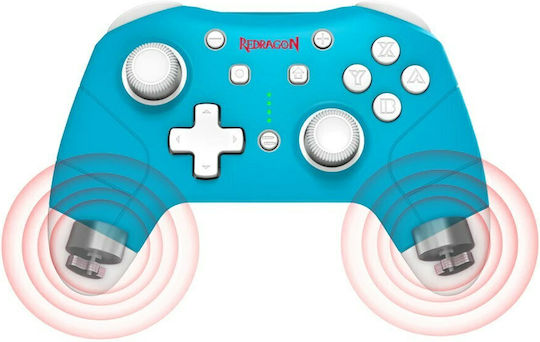 Redragon G815 Ασύρματο Gamepad για PC / Switch Μπλε
