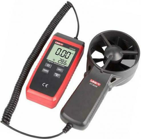 Uni-T Anemometer with Sensor 0,3~30m/s UT363S