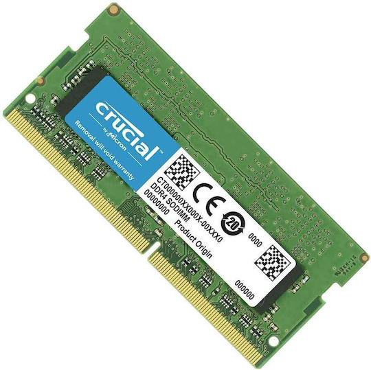Crucial DDR4 With Module 1x16GB And Speed 2666 For Laptop