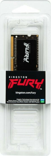 Kingston Fury Impact DDR4 64GB RAM with 2x32GB Modules and Speed 3200 for Laptop