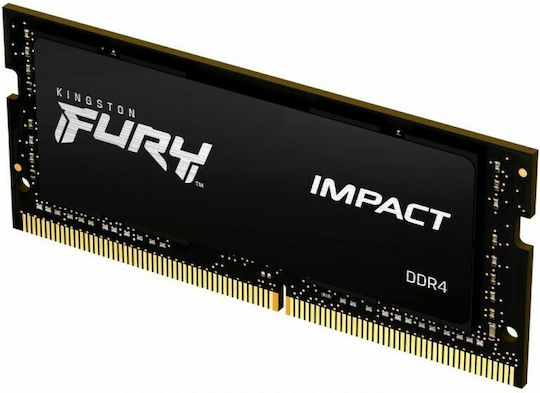 Kingston Fury Impact DDR4 64GB RAM with 2x32GB Modules and Speed 3200 for Laptop