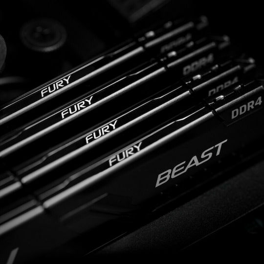 Kingston FURY Beast DDR4 64GB RAM with 2x32GB Modules and Speed 3200 for Desktop
