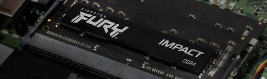 Kingston Fury Impact DDR4 με Module 1x32GB και Ταχύτητα 3200 για Laptop