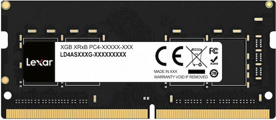 Lexar DDR4 με Module 1x8GB και Ταχύτητα 3200 για Laptop