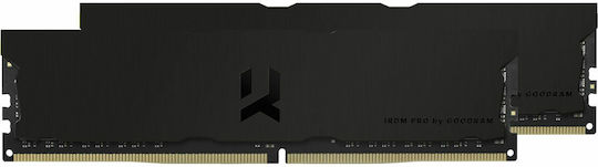 GoodRAM IRDM PRO DDR4 32GB RAM with 2x16GB Modules and Speed 3600 for Desktop