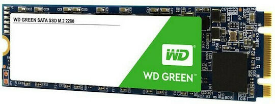 Western Digital WD Green SSD 480GB Тип M.2 С Връзка SATA III WDS480G2G0B