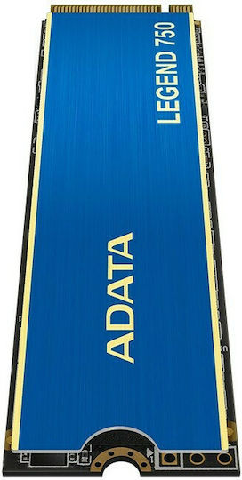 Adata Legend 750 SSD 1TB τύπου M.2 με σύνδεση PCI Express 3.0 και Ψύκτρα ALEG-750-1TCS