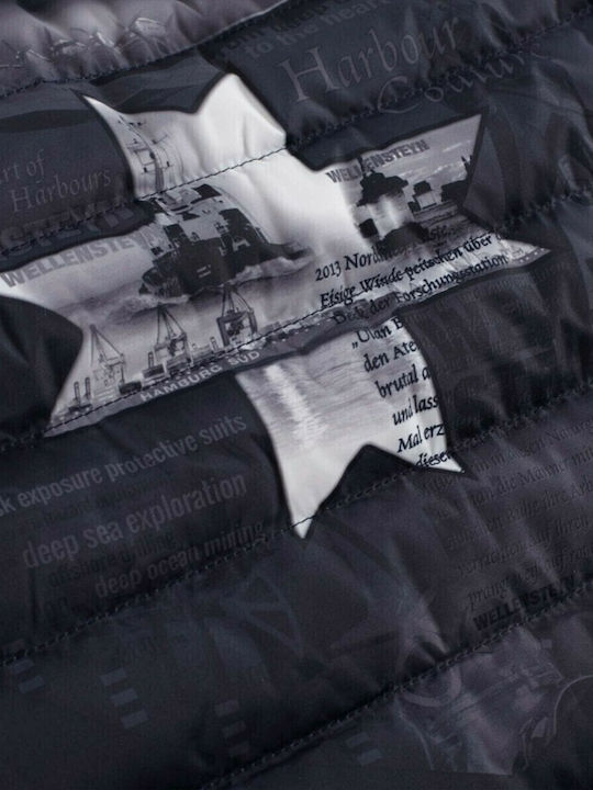Molecule Χειμωνιάτικο Μπουφάν Puffer Navy Μπλε