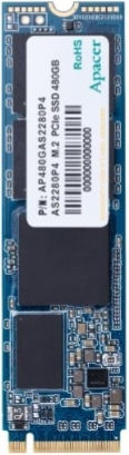 Apacer AS2280P4 SSD 256GB τύπου M.2 με σύνδεση PCI Express 3.0 AP256GAS2280P4-1