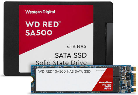 Western Digital Red SA500 SSD 2TB 2.5'' SATA III WDS200T1R0A