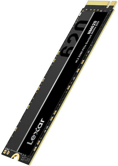Lexar NM620 SSD 256GB τύπου M.2 με σύνδεση PCI Express 3.0 LNM620X256G-RNNNG