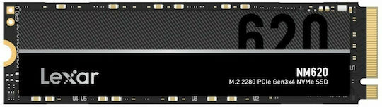 Lexar NM620 SSD 256GB τύπου M.2 με σύνδεση PCI Express 3.0 LNM620X256G-RNNNG