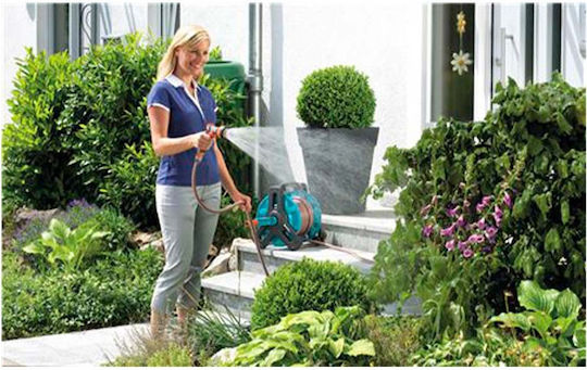 Gardena Classic Garden Hose Reel for Hose up to 50m with Rewind Handle