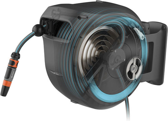 Gardena Automatic Watering Wind Wall Mounted with Hose 25m M/L