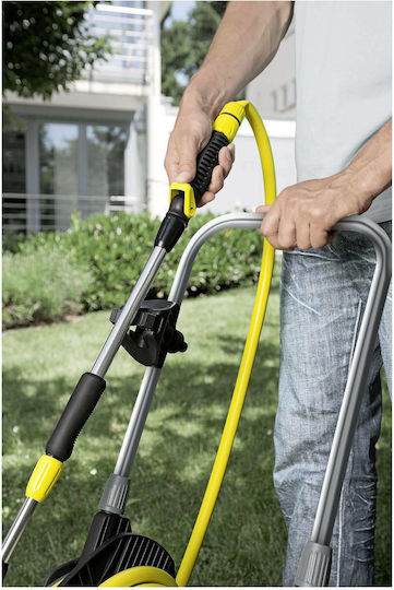 Karcher HT4500 Wheeled Garden Hose Box for Hose up to 50m with Rewind Handle