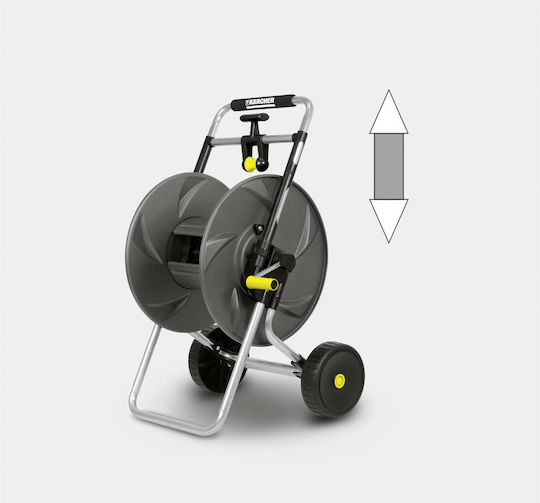 Karcher HT 80 M Wheeled Garden Hose Box for Hose up to 80m with Rewind Handle